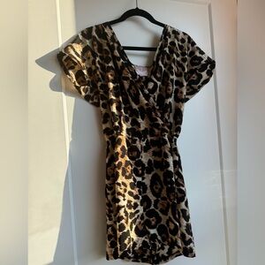 Leopard Romper